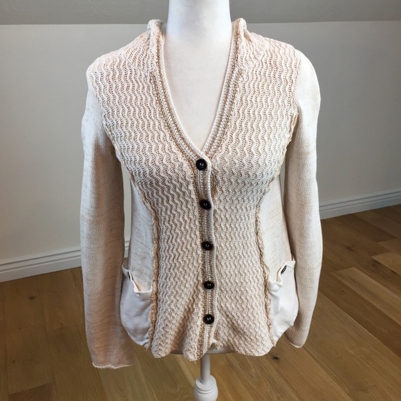 Free People Sweaters - Free People Hoodie Cardigan Sweater Size XS